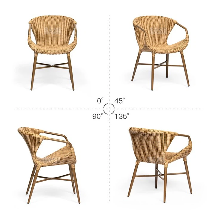Rattan Outdoor Dining Armchair Chairs